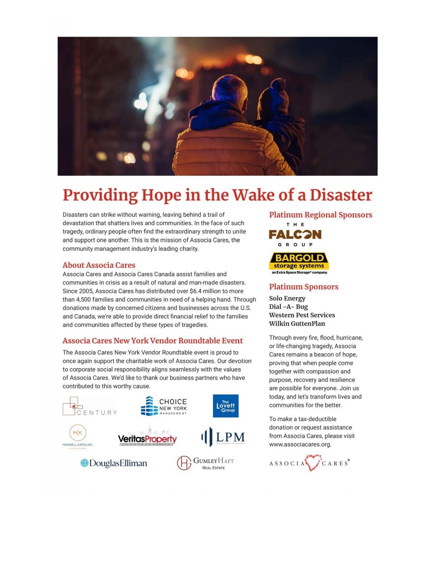 HABITAT MAGAZINE: Providing Hope in the Wake of Disaster – Associa Cares Advertorial
